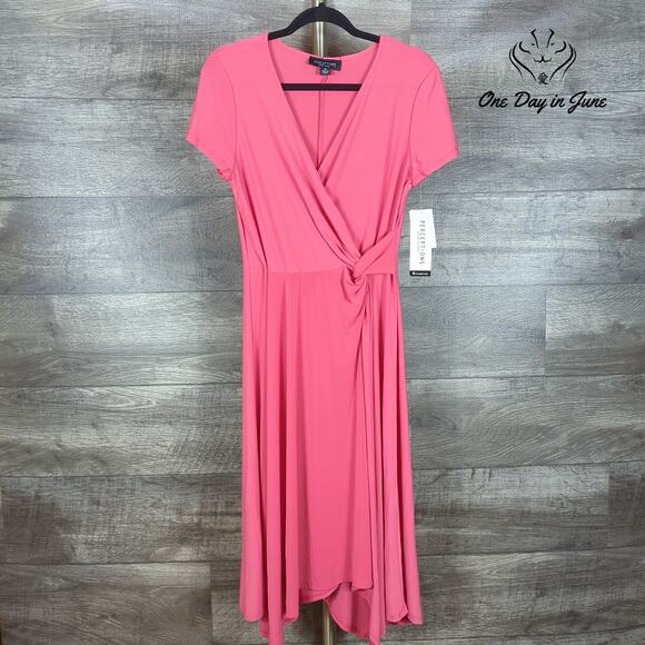 Perceptions Short Sleeve Maxi Dress Size M - Picture 1 of 7